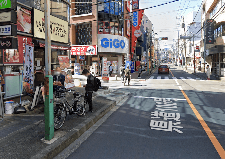 カルド綱島店経路3