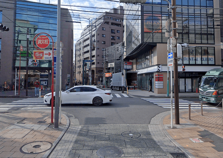 カルド綱島店経路2